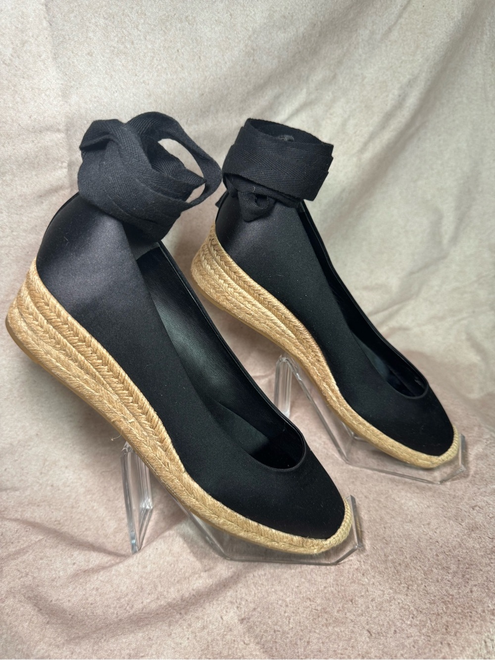 Tory Burch Satin Espadrille